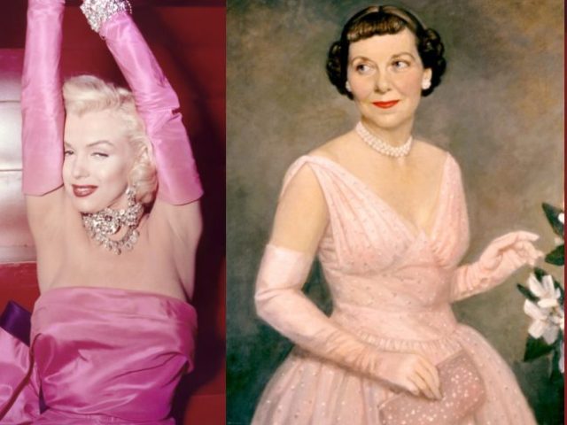 mamie eisenhower pink dress In the Pink: From Marilyn to Mamie Eisenhower The Marilyn Report
